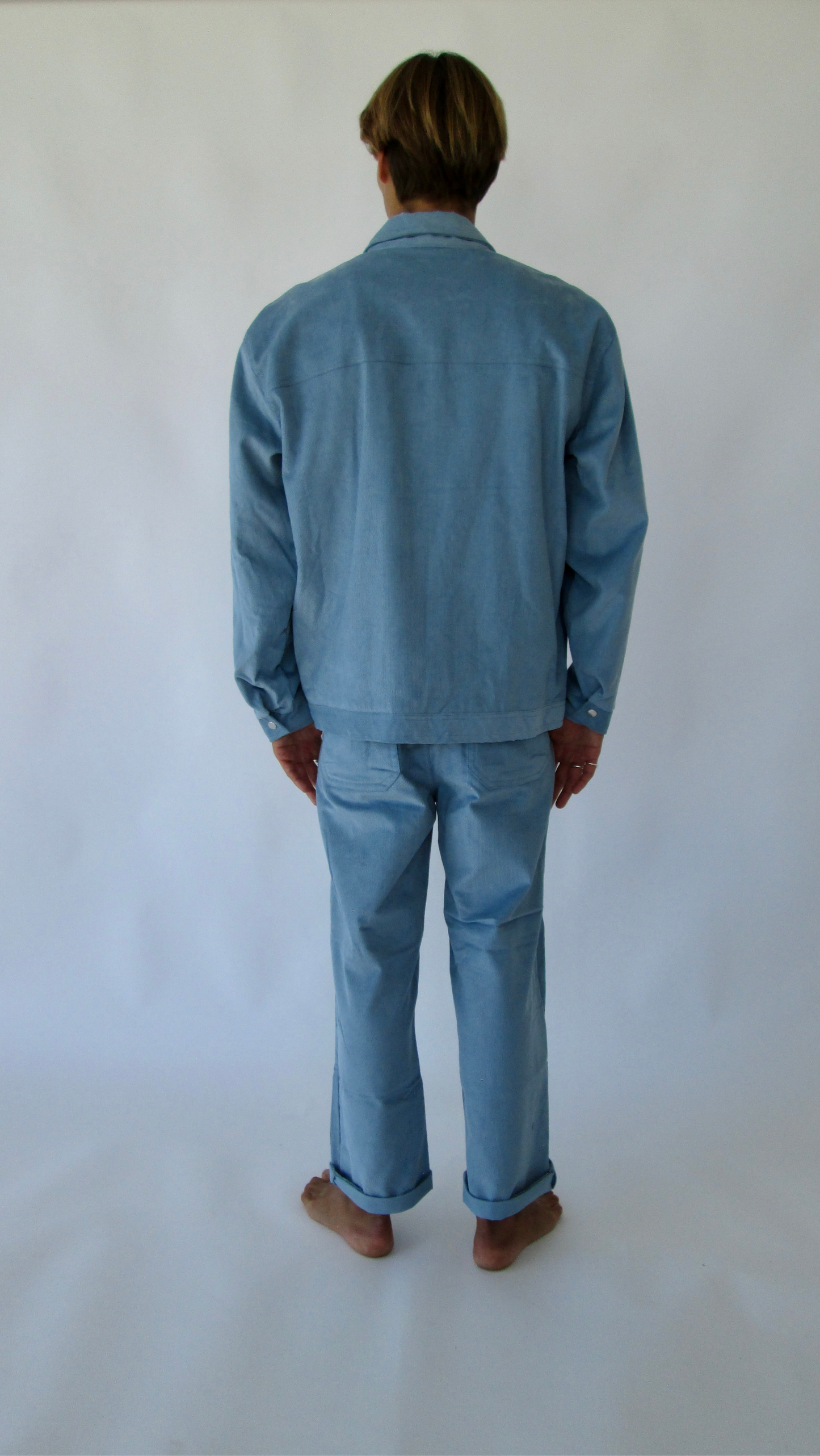 Cord Jacket // Sky Blue