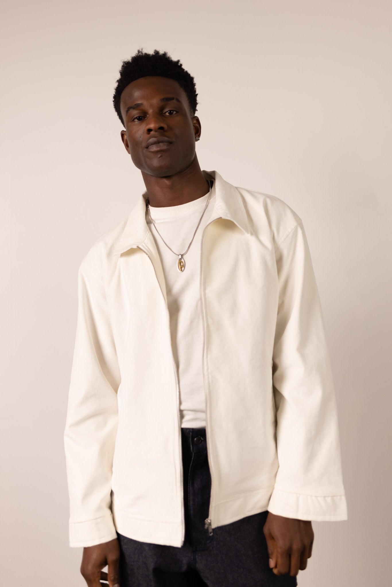 White Corduroy Jacket