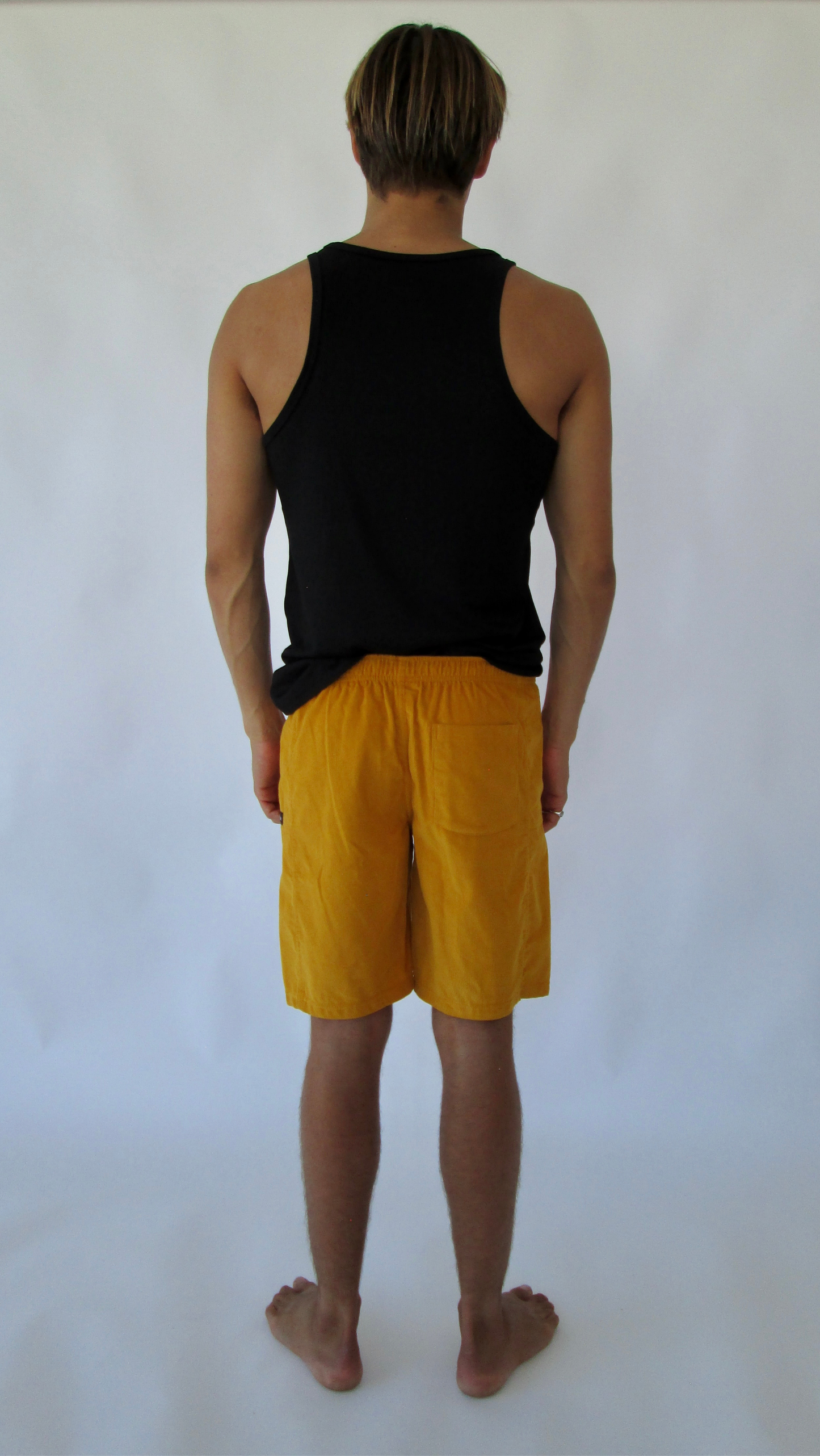 Cord Shorts // Mustard