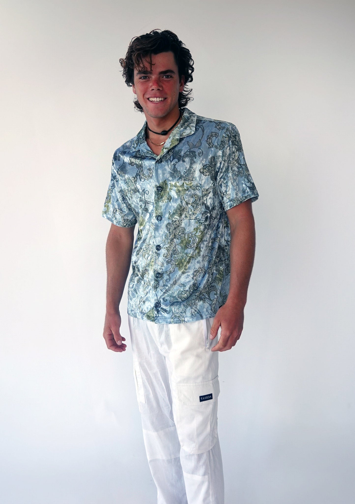 Bowler Shirt // Blue Velvet