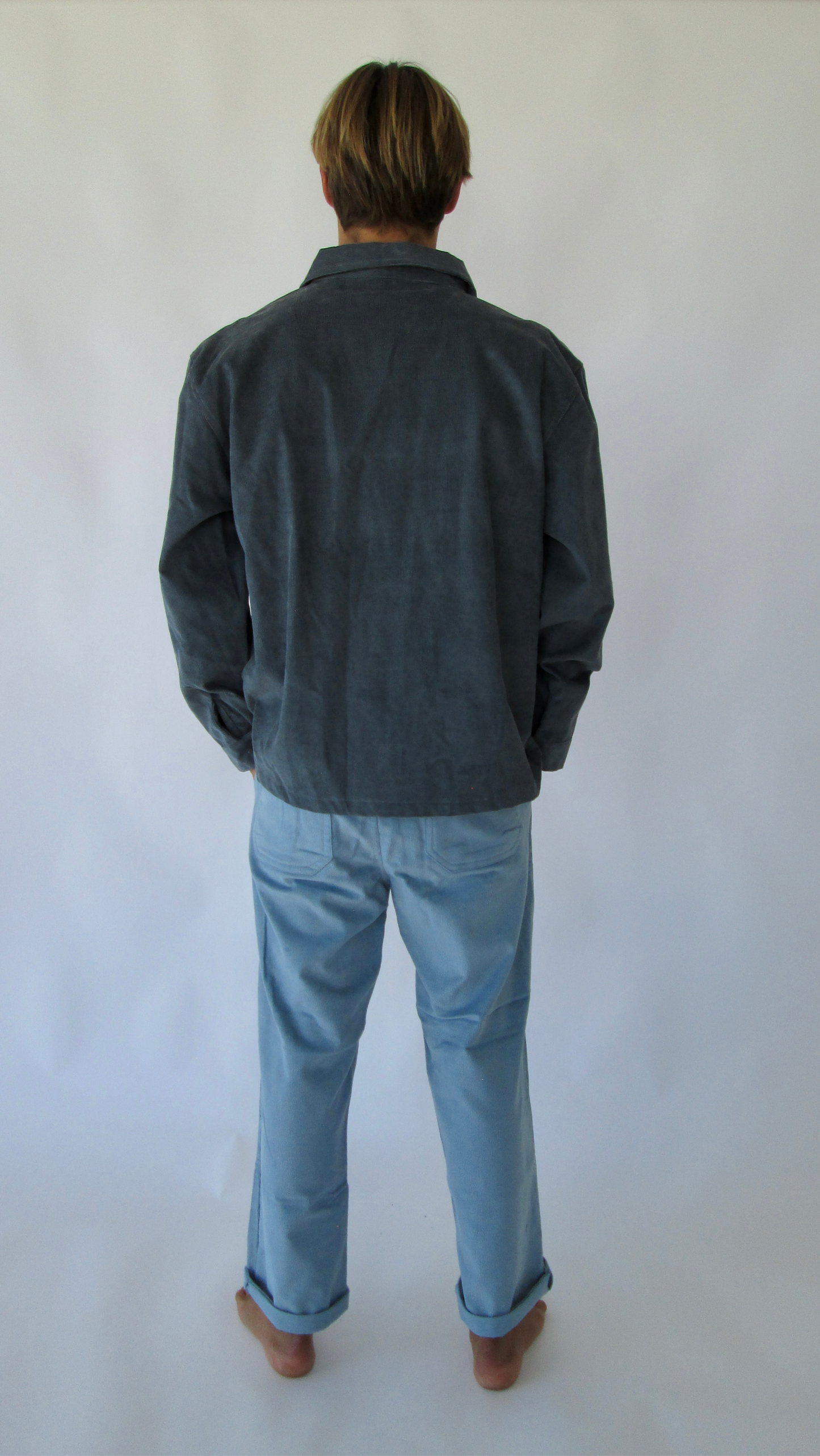 Cord Flannel // Grey