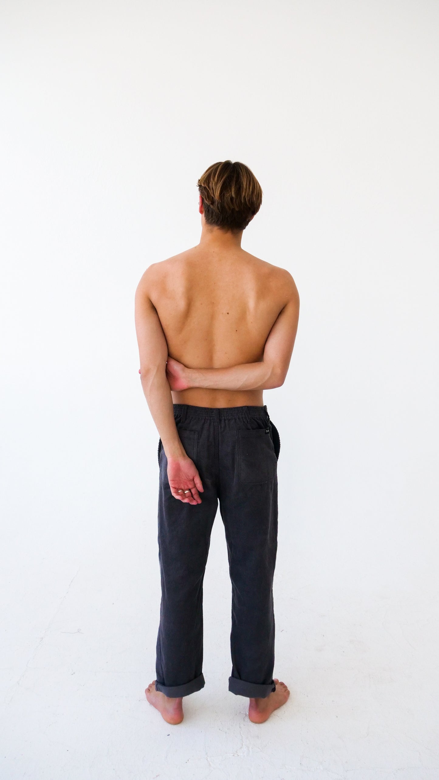 Cord Pants // Grey