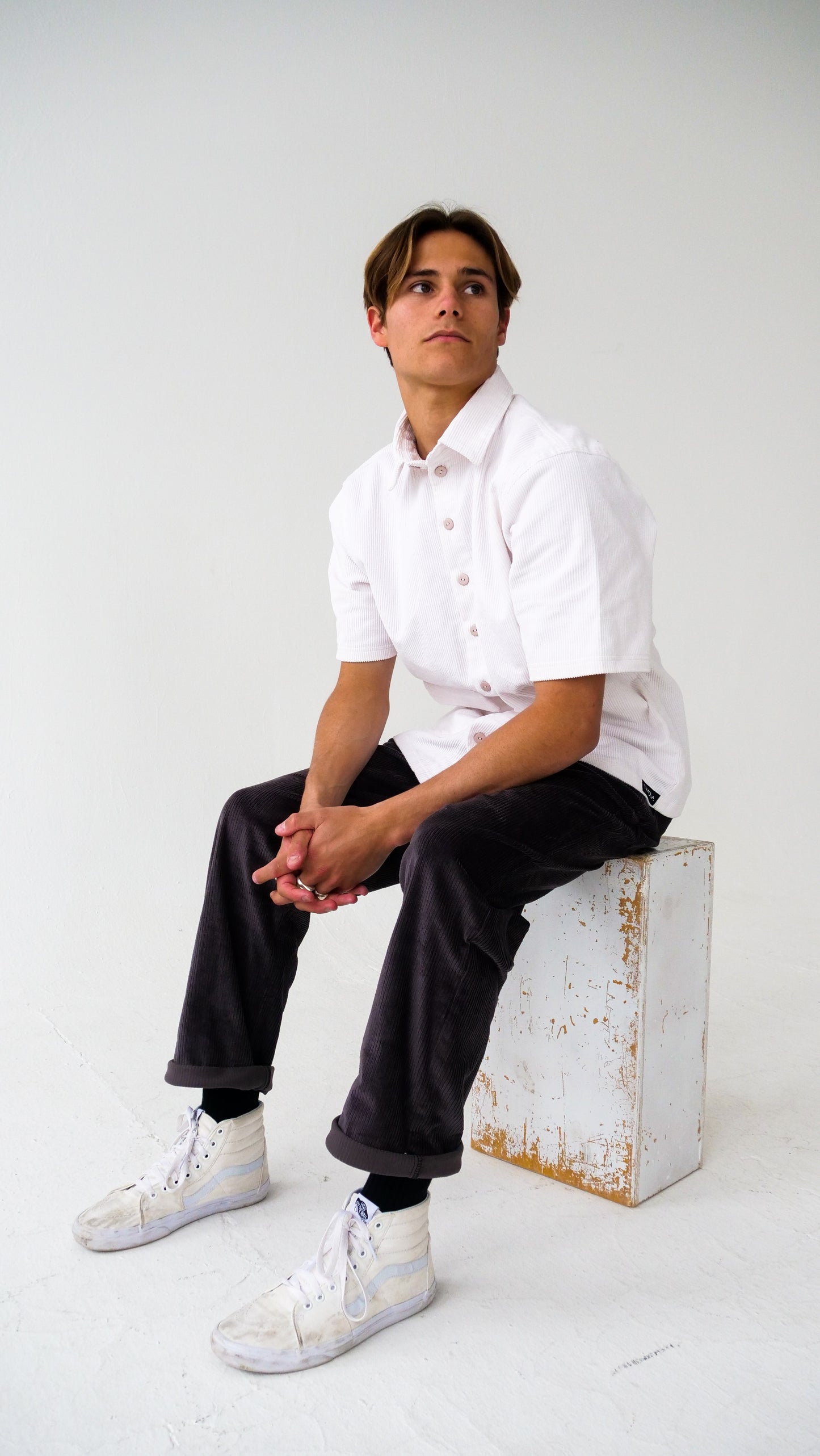Box Shirt // White