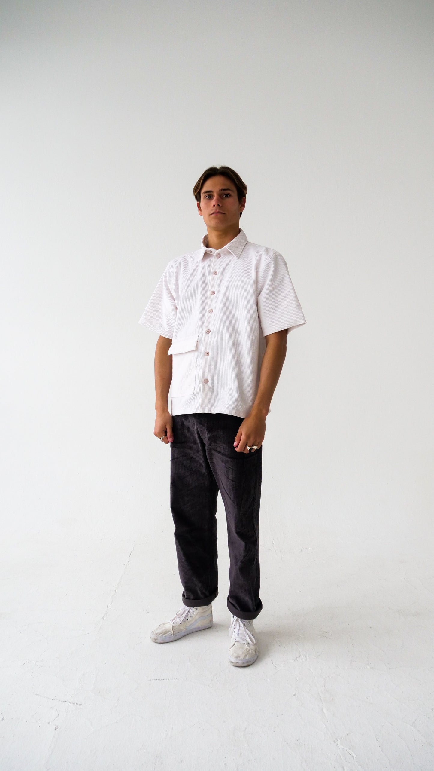 Box Shirt // White