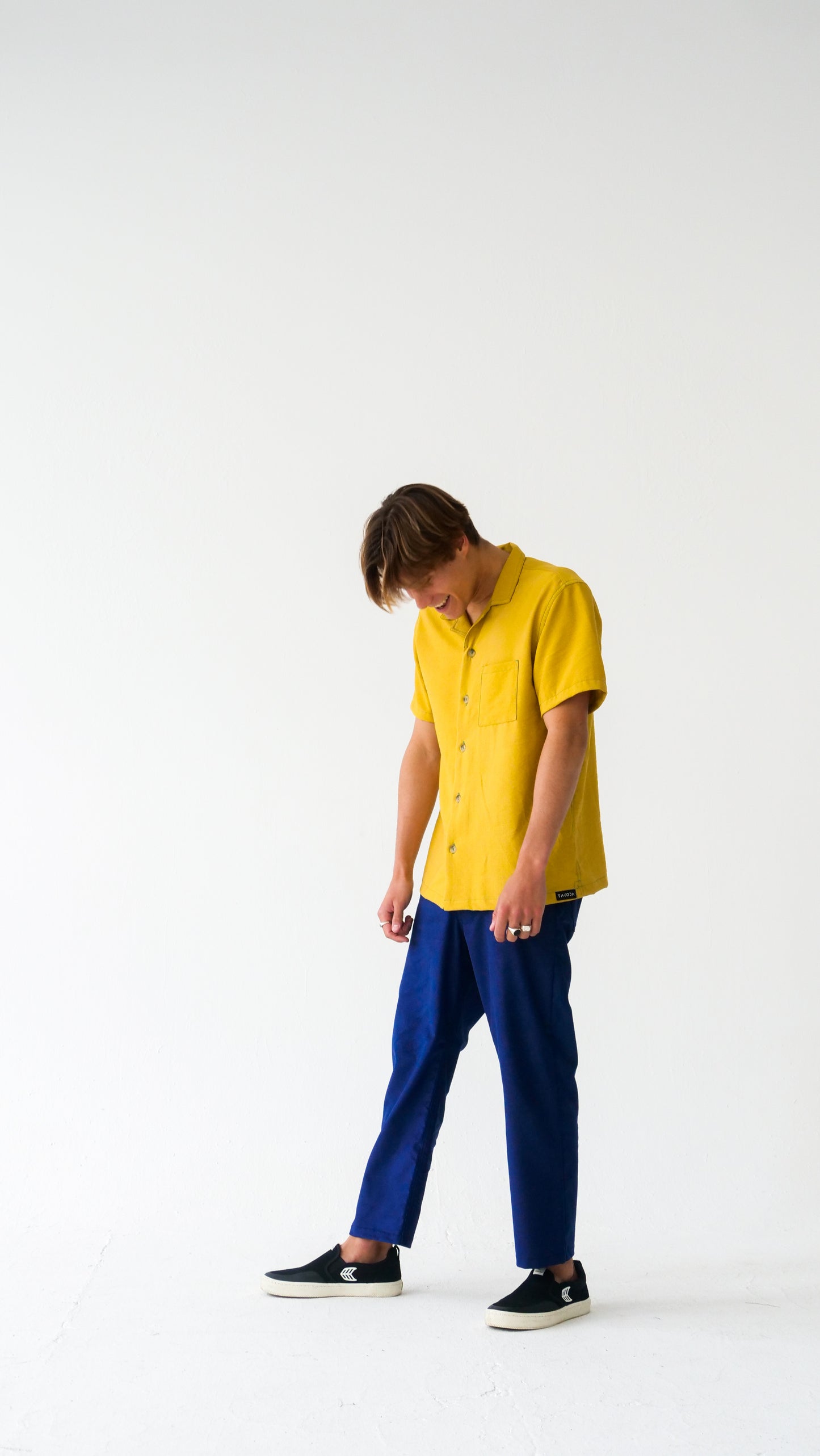 Bowling Shirt // Mustard