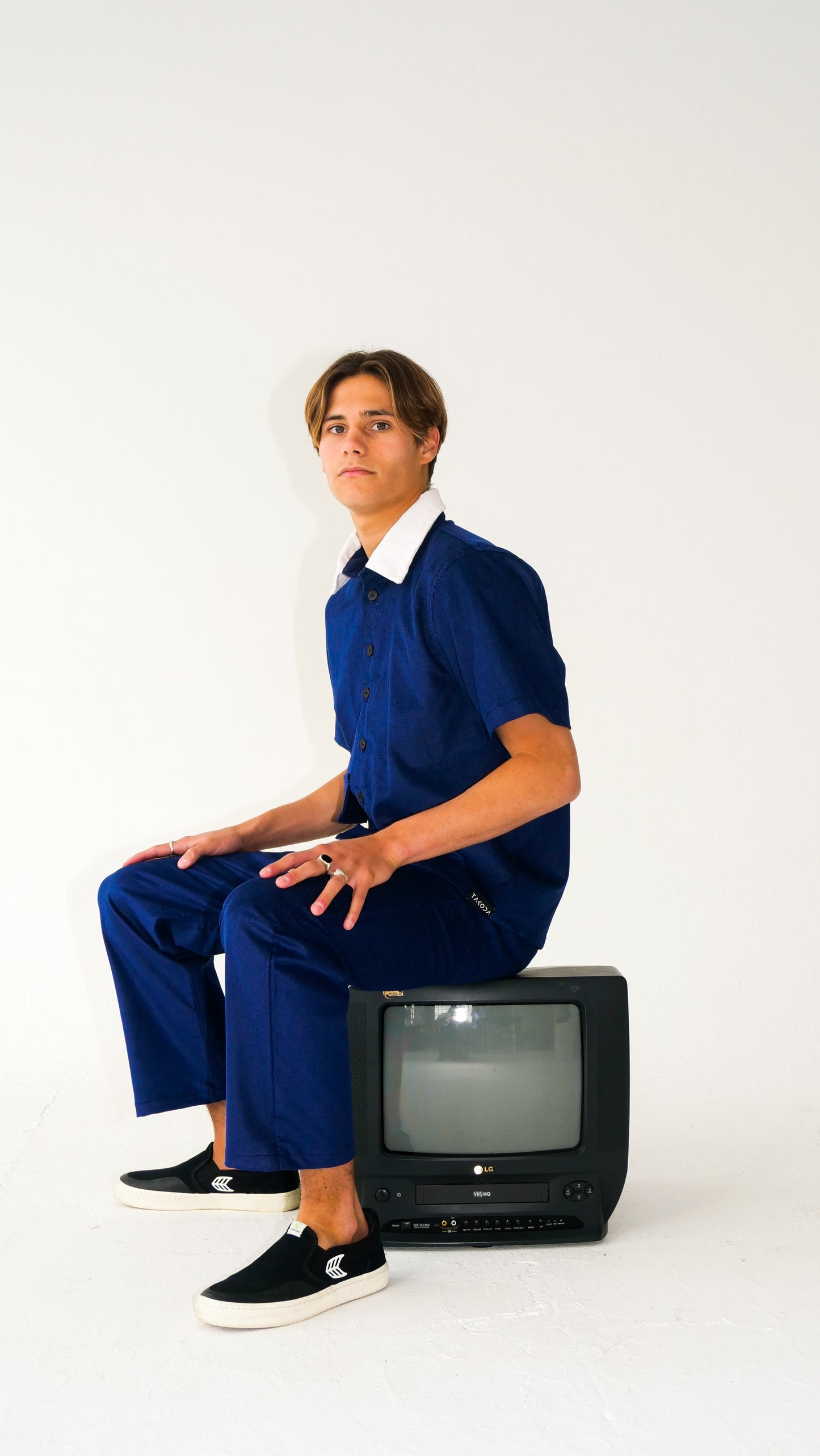 Casual Pants // Navy Blue