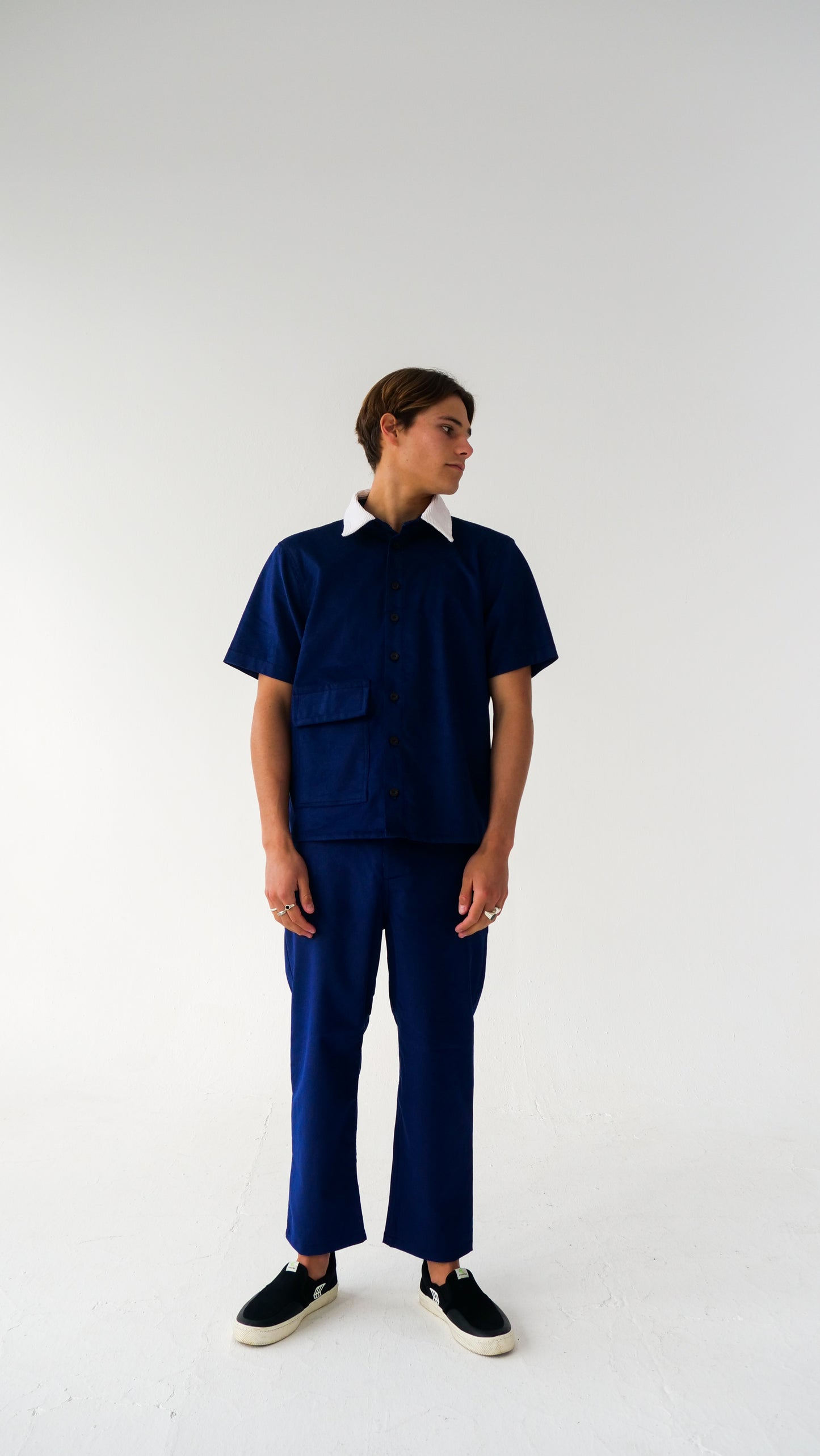 Casual Pants // Navy Blue