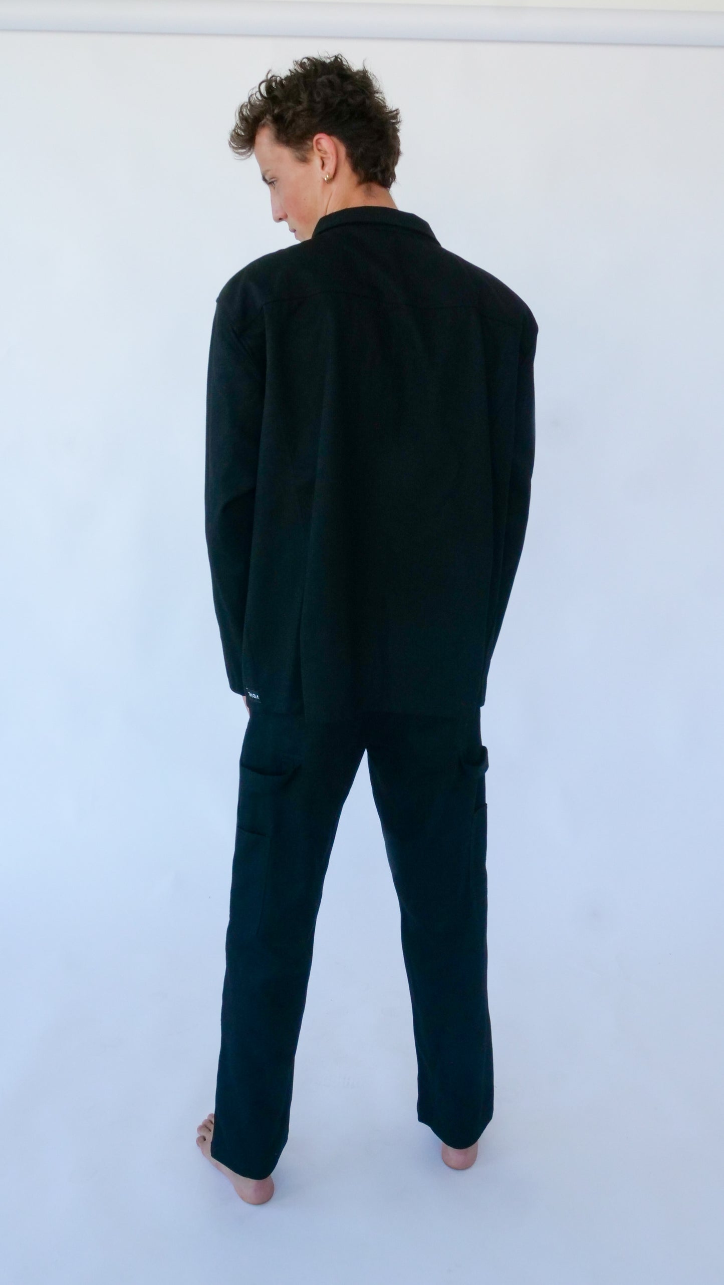 Worker Jacket // Black Denim