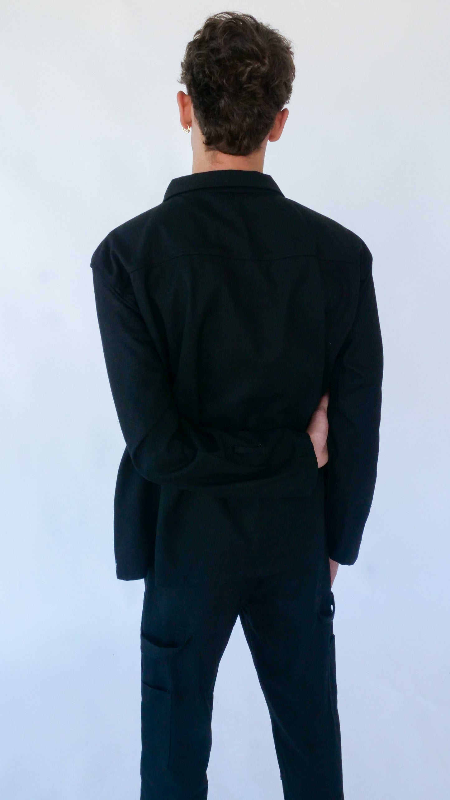 Worker Jacket // Black Denim