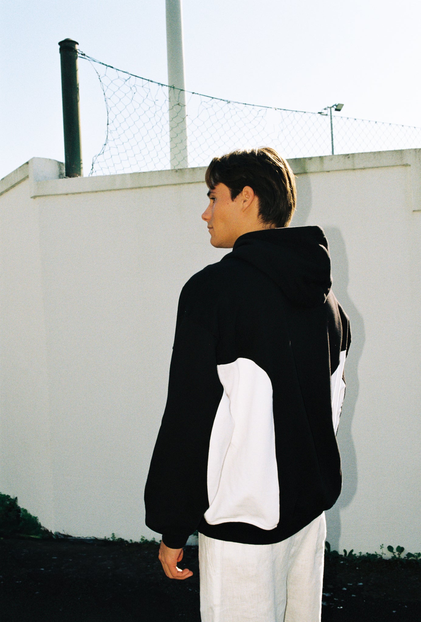 Hoodie - Black & White