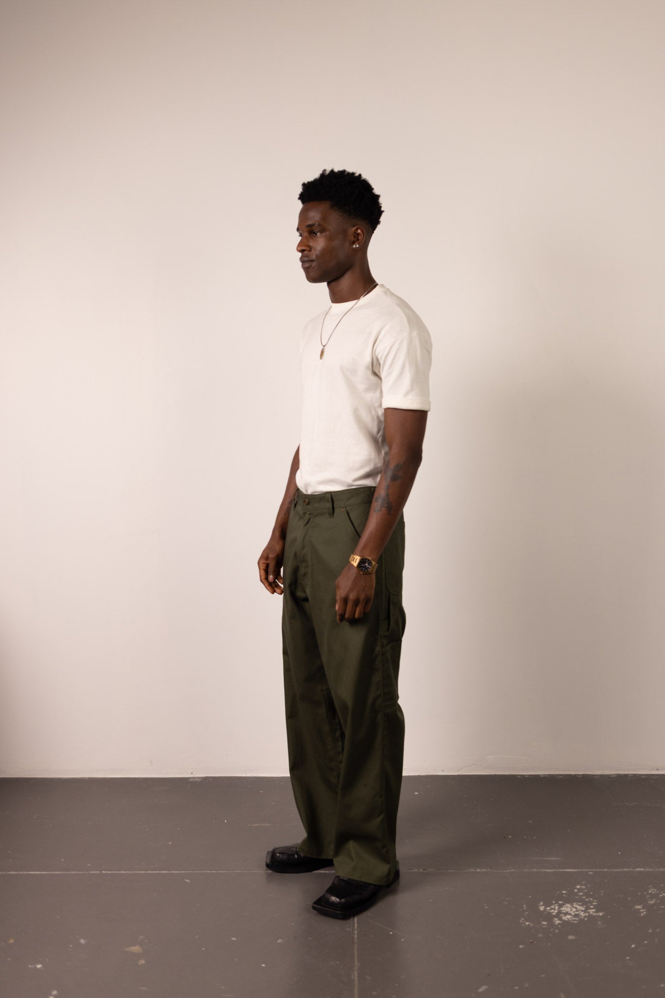 Green Bull Denim Pants