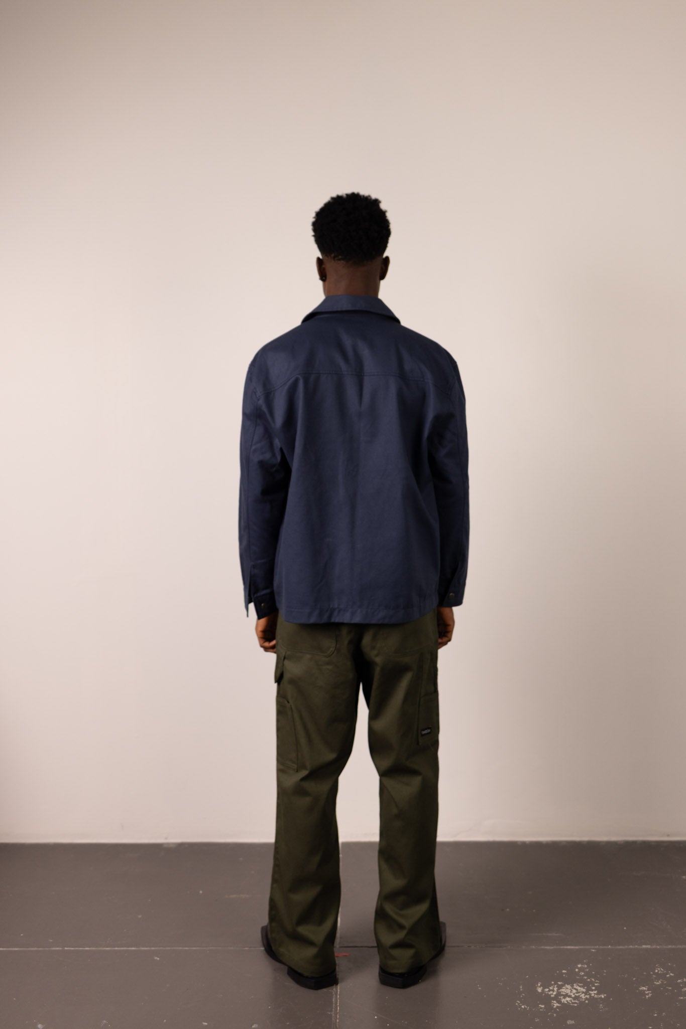 Navy Blue Bull Denim Jacket