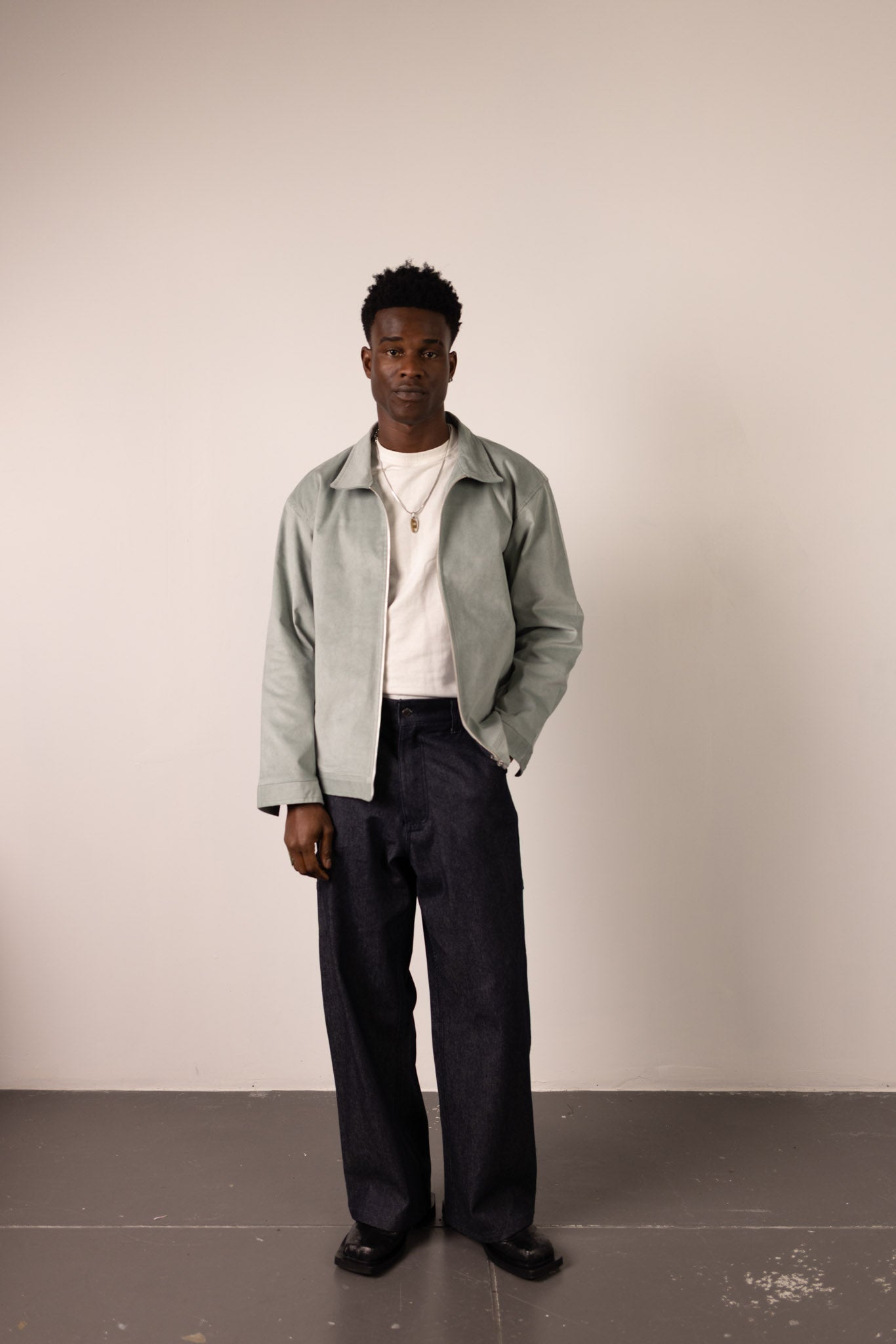 Seafoam Corduroy Jacket