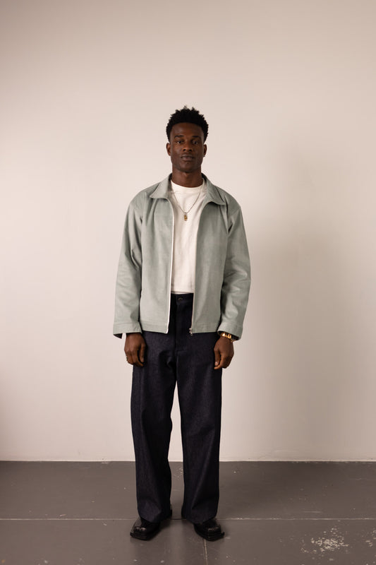 Seafoam Corduroy Jacket
