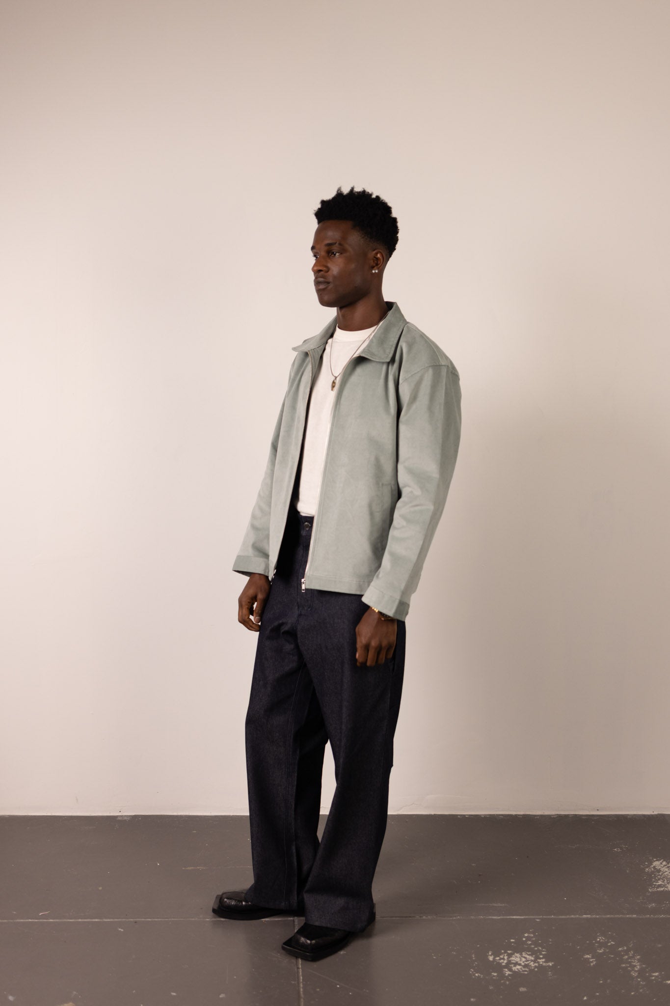 Seafoam Corduroy Jacket