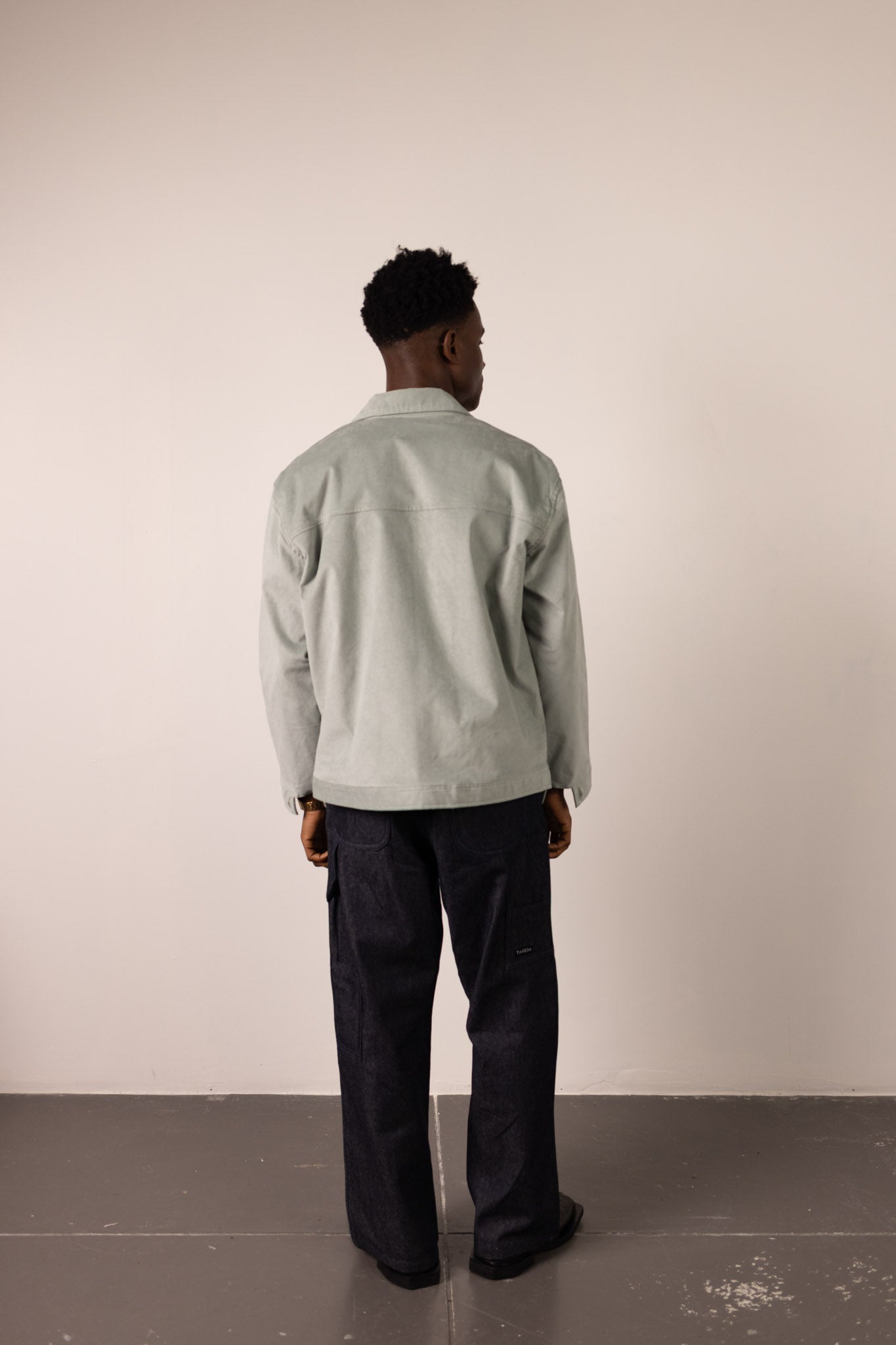 Seafoam Corduroy Jacket