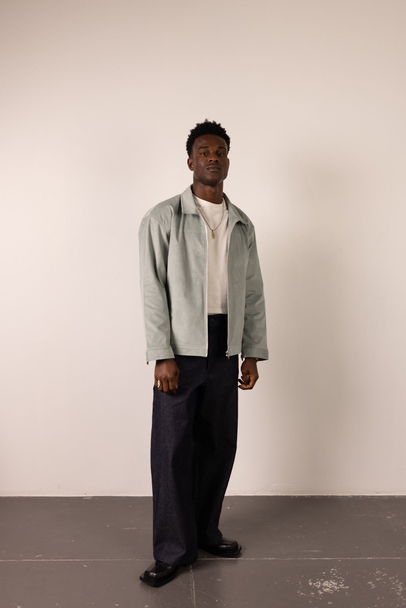 Seafoam Corduroy Jacket