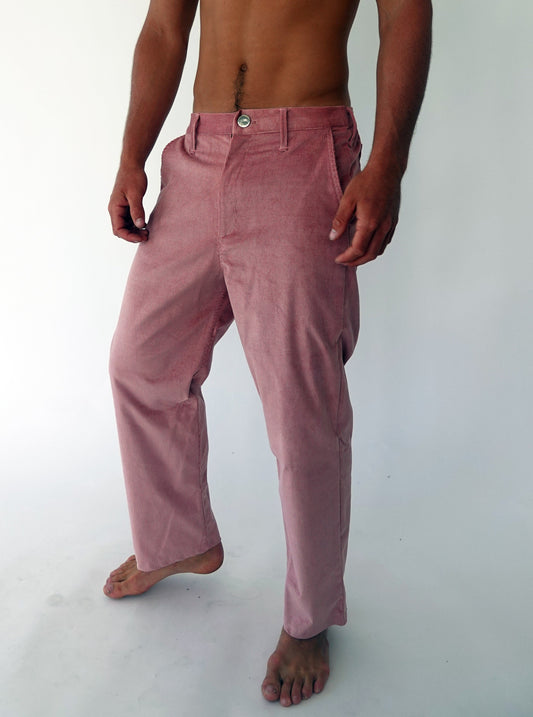 Cord Pants // Mo Pink