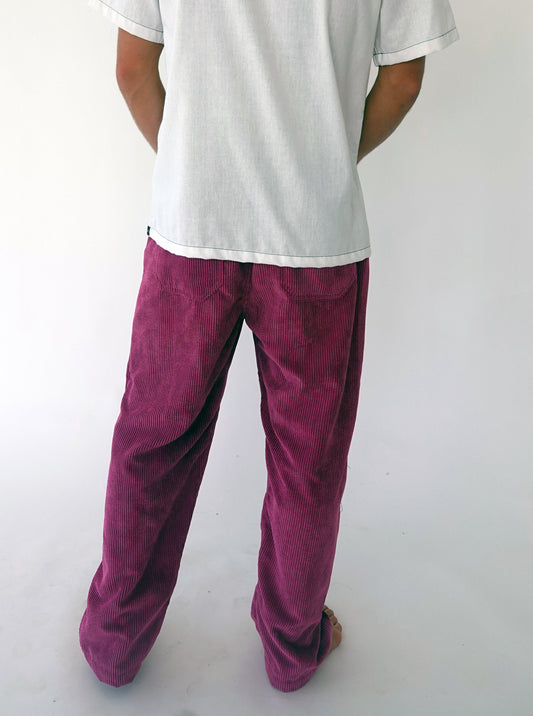 Cord Pants // Pink