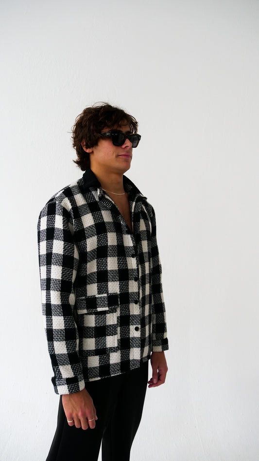 LS Flannel // Checkered & Black